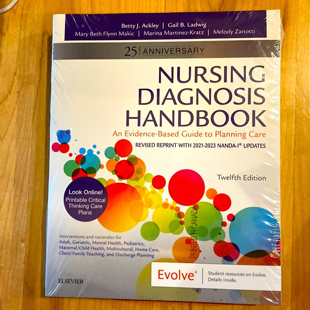 A Nursing Diagnosis Handbook 12th edition. Brand New ISBN: 978-0-323-87988-0
